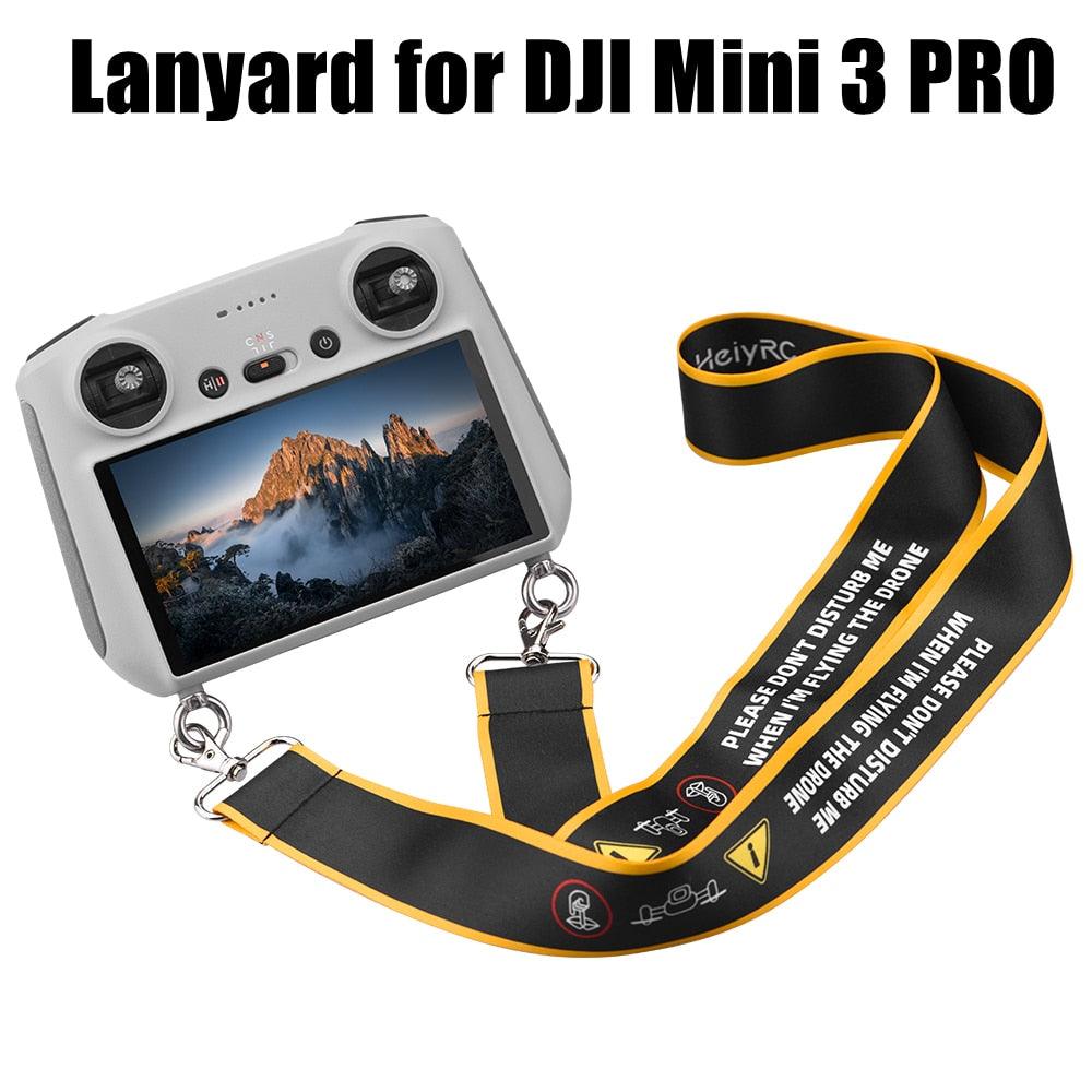 Remote Controller Lanyard for DJI Mini 3 PRO - Neck Strap Safety Belt Sling for Mini 3 DJI RC Drone Accessories 2 Remote Controller Lanyard for DJI Mini 3 PRO - Neck Strap Safety Belt Sling for Mini 3 DJI RC Drone Accessories — изображение 2