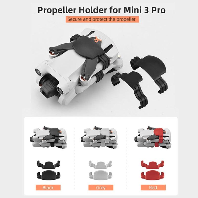 Propeller Holder for DJI Mini 3 PRO - Propellers Stabilizer Protector Belt Drone Props Fixed Mount Guard Drone Accessories 5 Propeller Holder for DJI Mini 3 PRO - Propellers Stabilizer Protector Belt Drone Props Fixed Mount Guard Drone Accessories - Image 10