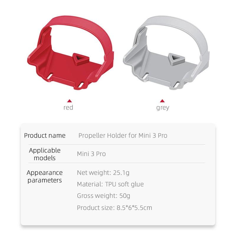 Propeller Holder for DJI Mini 3 PRO - Propellers Stabilizer Protector Belt Drone Props Fixed Mount Guard Drone Accessories 4 Propeller Holder for DJI Mini 3 PRO - Propellers Stabilizer Protector Belt Drone Props Fixed Mount Guard Drone Accessories - Image 9