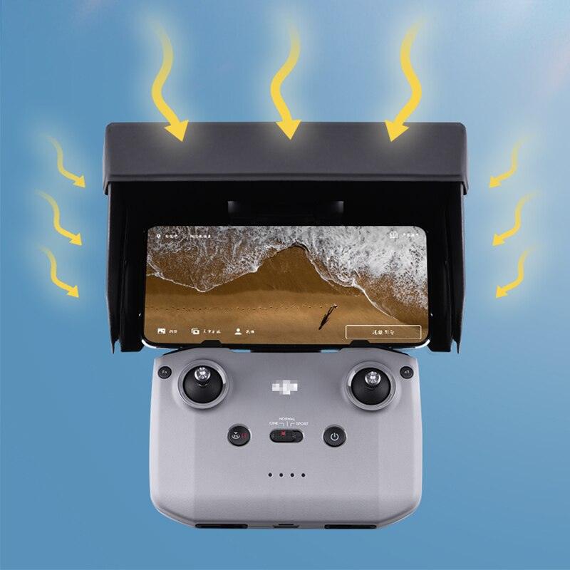 Foldable Phone Tablet Sun Shade for DJI Mavic 3/Air 2/2S/Mini 2/MINI 3 PRO Drone Remote Control Clip Holder Stand Accessories 9 Foldable Phone Tablet Sun Shade for DJI Mavic 3/Air 2/2S/Mini 2/MINI 3 PRO Drone Remote Control Clip Holder Stand Accessories — изображение 9