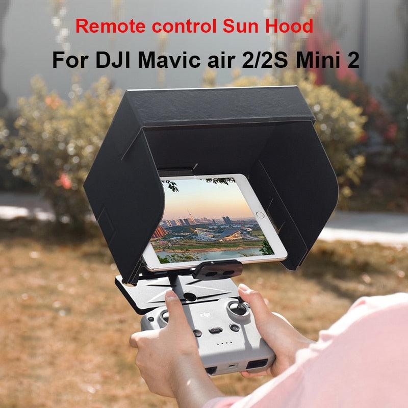Foldable Phone Tablet Sun Shade for DJI Mavic 3/Air 2/2S/Mini 2/MINI 3 PRO Drone Remote Control Clip Holder Stand Accessories 2 Foldable Phone Tablet Sun Shade for DJI Mavic 3/Air 2/2S/Mini 2/MINI 3 PRO Drone Remote Control Clip Holder Stand Accessories — изображение 2