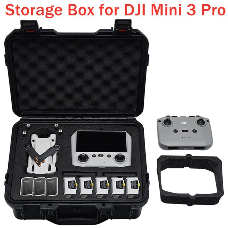 Hard Shell Storage Box for DJI Mini 3 Pro - Waterproof Explosion-proof Carrying Case Remote Control Drone Body Handbag Accessories 2 Hard Shell Storage Box for DJI Mini 3 Pro - Waterproof Explosion-proof Carrying Case Remote Control Drone Body Handbag Accessories - Image 2