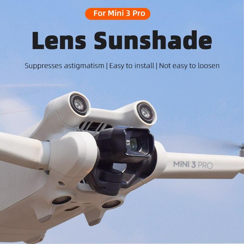 Lens Cover Sunshade Protective Cap for DJI MINI 3 PRO - Lens Hood Anti-glare Gimbal Camera Guard Props fixer Accessories 6 Lens Cover Sunshade Protective Cap for DJI MINI 3 PRO - Lens Hood Anti-glare Gimbal Camera Guard Props fixer Accessories - Image 7