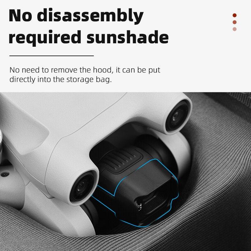 Lens Cover Sunshade Protective Cap for DJI MINI 3 PRO - Lens Hood Anti-glare Gimbal Camera Guard Props fixer Accessories 4 Lens Cover Sunshade Protective Cap for DJI MINI 3 PRO - Lens Hood Anti-glare Gimbal Camera Guard Props fixer Accessories - Image 5