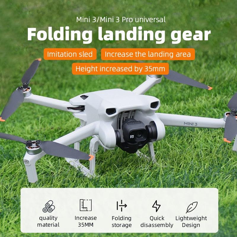 Foldable Landing Gear for DJI MINI 3/ for MINI 3 PRO Extender Long Leg Foot Protector Stand for MINI 3 Drone Accessories 3 Foldable Landing Gear for DJI MINI 3/ for MINI 3 PRO Extender Long Leg Foot Protector Stand for MINI 3 Drone Accessories - Image 3