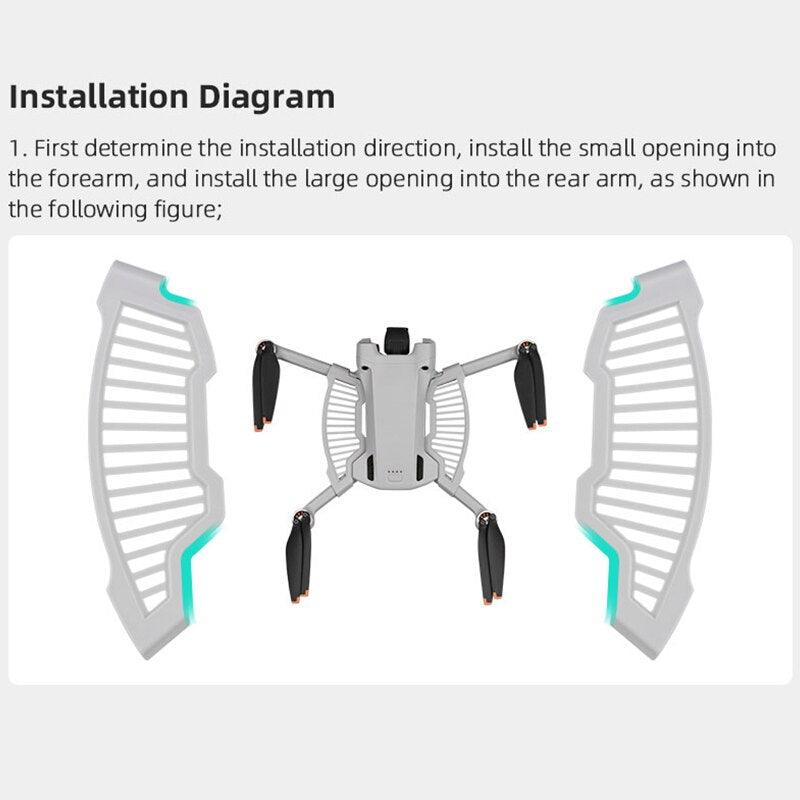 Hand Guard For DJI Mini 3 Pro Drone - Arm Reinforcement Protective Guard Take-off And Landing Safety Guard Drone Accessories 6 Hand Guard For DJI Mini 3 Pro Drone - Arm Reinforcement Protective Guard Take-off And Landing Safety Guard Drone Accessories - Image 6