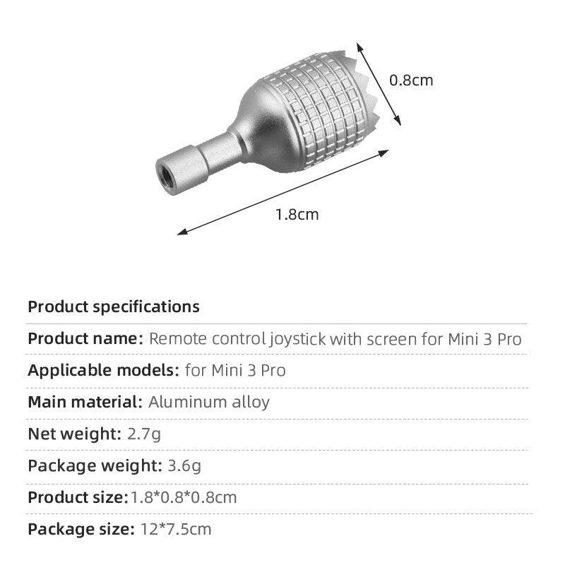 Rocker Joystick for DJI Mini 3 PRO Drone - Remote Control Sticks Thumb for Mini 3 PRO DJI RC Accessories 8 Rocker Joystick for DJI Mini 3 PRO Drone - Remote Control Sticks Thumb for Mini 3 PRO DJI RC Accessories - Image 8