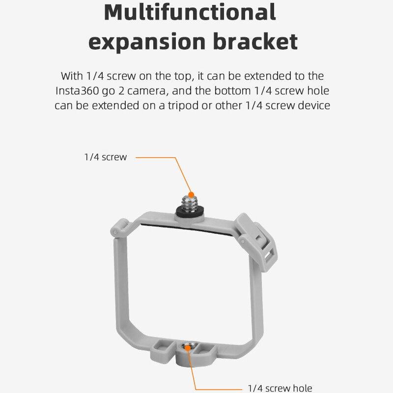 Top Extension Camera Bracket Mount Holder for DJI MINI 3 Pro Camera Holder for Insta360 Go 2 Drone Accessories 8 Top Extension Camera Bracket Mount Holder for DJI MINI 3 Pro Camera Holder for Insta360 Go 2 Drone Accessories — изображение 8