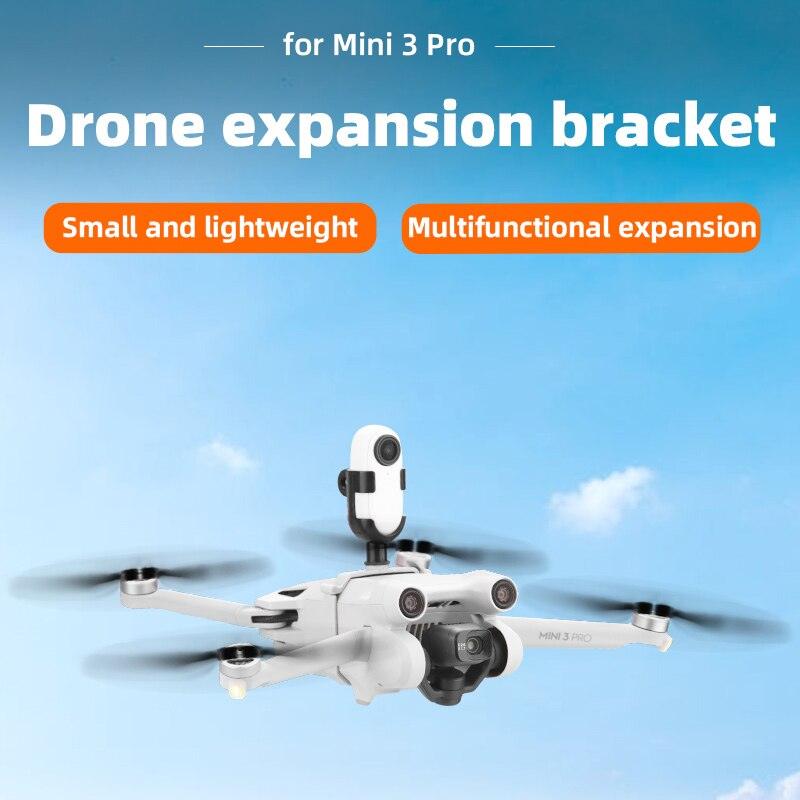 Top Extension Camera Bracket Mount Holder for DJI MINI 3 Pro Camera Holder for Insta360 Go 2 Drone Accessories 7 Top Extension Camera Bracket Mount Holder for DJI MINI 3 Pro Camera Holder for Insta360 Go 2 Drone Accessories — изображение 7