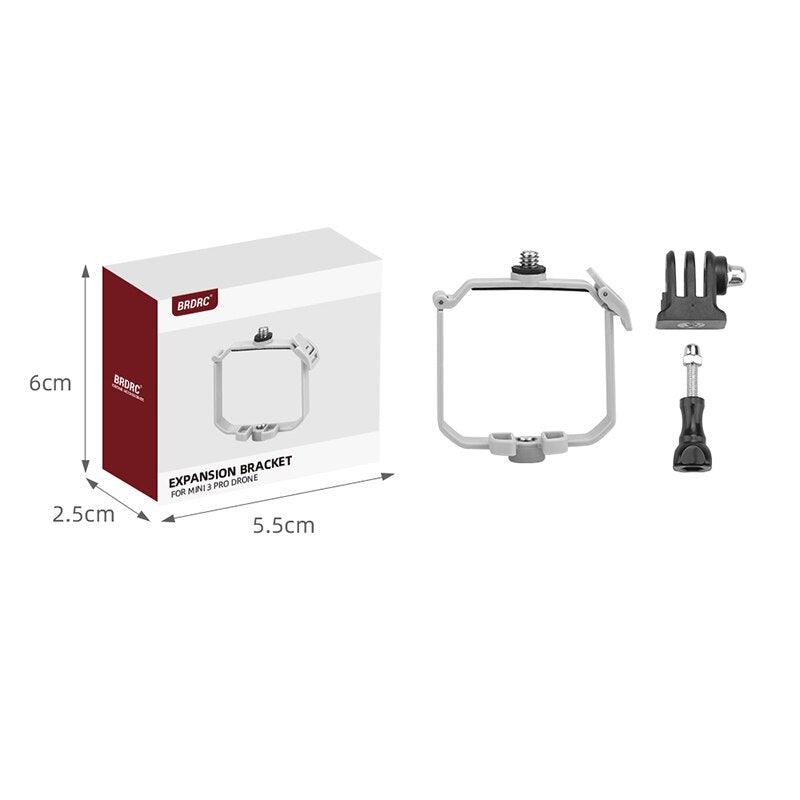 Top Extension Camera Bracket Mount Holder for DJI MINI 3 Pro Camera Holder for Insta360 Go 2 Drone Accessories 6 Top Extension Camera Bracket Mount Holder for DJI MINI 3 Pro Camera Holder for Insta360 Go 2 Drone Accessories — изображение 6