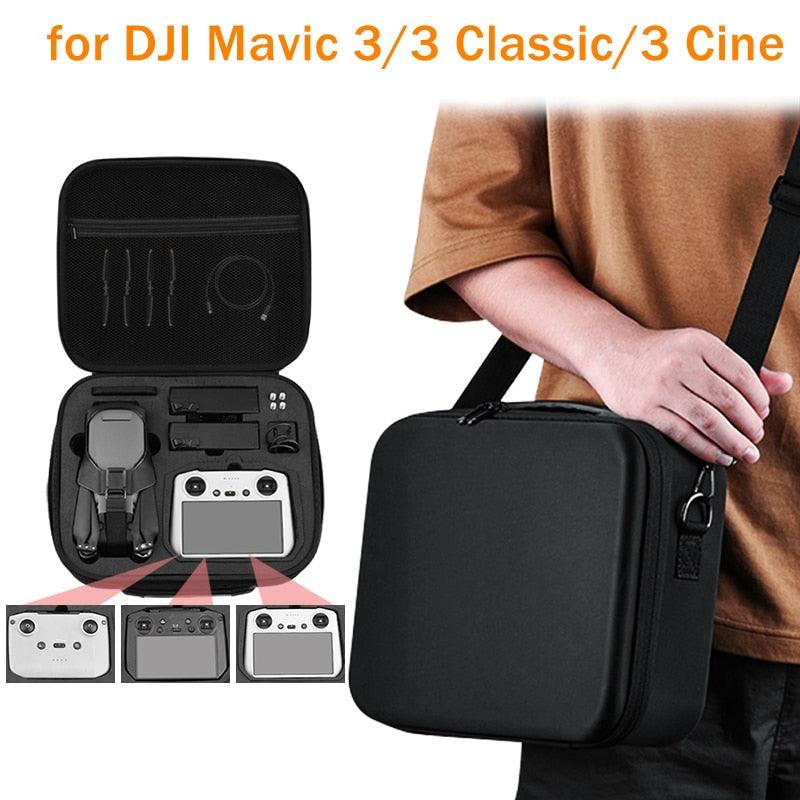 Portable Shoulder Bag for DJI Mavic 3/3 Classic/3 Cine Smart Remote Control Carrying Case Storage Bag Handbag Drone Accessories 2 Portable Shoulder Bag for DJI Mavic 3/3 Classic/3 Cine Smart Remote Control Carrying Case Storage Bag Handbag Drone Accessories — изображение 2