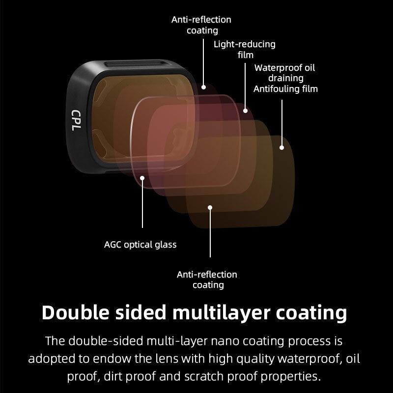 Camera Lens Filter for DJI Mini 3 Pro - UV CPL ND8PL ND16PL ND32PL ND64PL Filters Kit For Mavic Mini 3 Pro Drone Accessories 11 Camera Lens Filter for DJI Mini 3 Pro - UV CPL ND8PL ND16PL ND32PL ND64PL Filters Kit For Mavic Mini 3 Pro Drone Accessories - Image 11