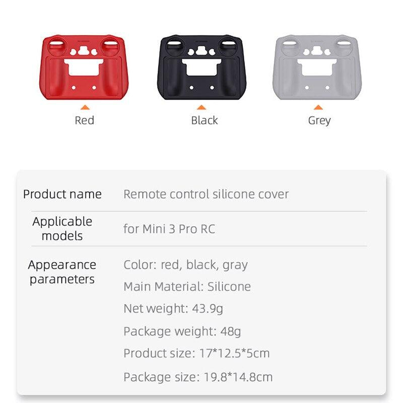Silicone Case Cover for DJI Mini 3 Pro Drone Remote Control Anti-Scratch Protective Case Sleeve for DJI RC Accessories 11 Silicone Case Cover for DJI Mini 3 Pro Drone Remote Control Anti-Scratch Protective Case Sleeve for DJI RC Accessories - Image 11