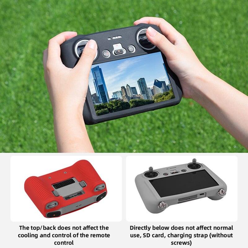 Silicone Case Cover for DJI Mini 3 Pro Drone Remote Control Anti-Scratch Protective Case Sleeve for DJI RC Accessories 7 Silicone Case Cover for DJI Mini 3 Pro Drone Remote Control Anti-Scratch Protective Case Sleeve for DJI RC Accessories - Image 7