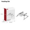 Foldable Landing Gear for DJI Mini 3 - Extension Support Legs Quick Release Extender Protector For Mini 3 Drone Accessories 4 Foldable Landing Gear for DJI Mini 3 - Extension Support Legs Quick Release Extender Protector For Mini 3 Drone Accessories - Image 4