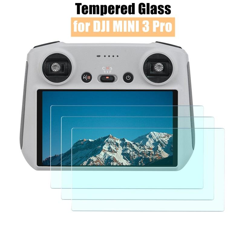3PCS Tempered Glass Screen Protector for DJI MINI 3 Pro Remote Control Protection Protective Film for DJI MINI 3 RC Accessories 2 3PCS Tempered Glass Screen Protector for DJI MINI 3 Pro Remote Control Protection Protective Film for DJI MINI 3 RC Accessories - Image 2