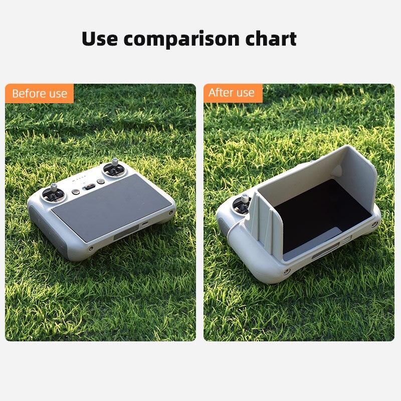 Silicone Case for DJI Mini 3 Pro/Mavic 3 Classic/AIR 2S Protective Cover Sleeve With Sun Hood Sunshade Remote Control Accessory 8 Silicone Case for DJI Mini 3 Pro/Mavic 3 Classic/AIR 2S Protective Cover Sleeve With Sun Hood Sunshade Remote Control Accessory - Image 8