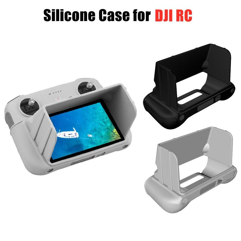 Silicone Case for DJI Mini 3 Pro/Mavic 3 Classic/AIR 2S Protective Cover Sleeve With Sun Hood Sunshade Remote Control Accessory 3 Silicone Case for DJI Mini 3 Pro/Mavic 3 Classic/AIR 2S Protective Cover Sleeve With Sun Hood Sunshade Remote Control Accessory - Image 3