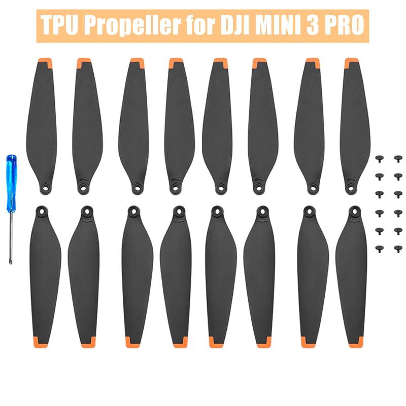 TPU Propeller for DJI MINI 3 PRO Drone - Blade Props Replacement Light Weight Wing Fans for DJI Mini 3 Drone Accessories 2 TPU Propeller for DJI MINI 3 PRO Drone - Blade Props Replacement Light Weight Wing Fans for DJI Mini 3 Drone Accessories - Image 3