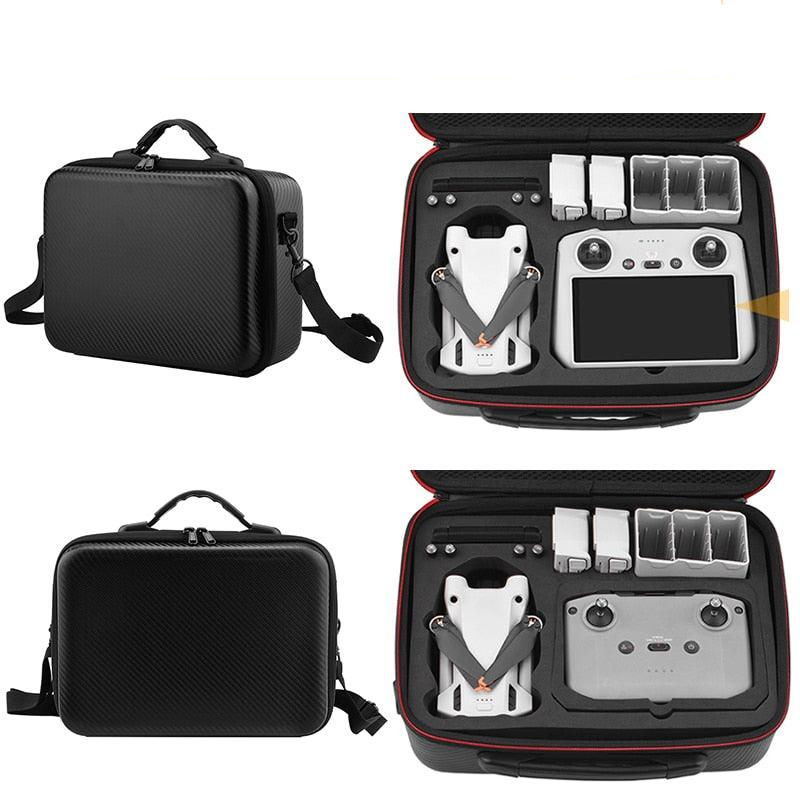 Storage Bag for DJI MINI 3 PRO - Handbag Carrying Case PU/Nylon Anti-Collision Bag Drone Accessories 1 Storage Bag for DJI MINI 3 PRO - Handbag Carrying Case PU/Nylon Anti-Collision Bag Drone Accessories