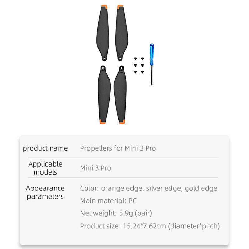 Propeller for DJI MINI 3 PRO Drone - 6030 Props Blade Replacement Light Weight Wing Fans Spare Parts for MINI 3 Accessories 5 Propeller for DJI MINI 3 PRO Drone - 6030 Props Blade Replacement Light Weight Wing Fans Spare Parts for MINI 3 Accessories - Image 8