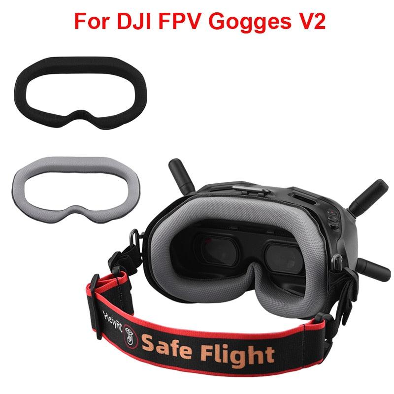 Adjustable Head Strap Band for DJI FPV Goggles V2 Face Plate Eye Pad Replacement for DJI FPV Combo Goggles Accessory Skin-Friend 3 Adjustable Head Strap Band for DJI FPV Goggles V2 Face Plate Eye Pad Replacement for DJI FPV Combo Goggles Accessory Skin-Friend - Image 3