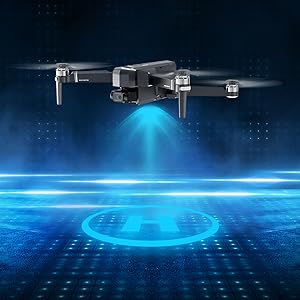 DEERC DE22 GPS Drone - with 4K HD Camera 2-axis Gimbal, EIS Anti-Shake, 5G FPV Live Video Brushless Motor, Auto Return Home, Selfie, Follow Me, Waypoints, Circle Fly 52Min Flight with Carrycase Professional Camera Drone 12 DEERC DE22 GPS Drone, Follow Me lets the drone automatically fly with a customized route . Waypoints and Circle