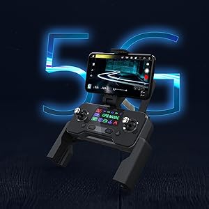 DEERC DE22 GPS Drone - with 4K HD Camera 2-axis Gimbal, EIS Anti-Shake, 5G FPV Live Video Brushless Motor, Auto Return Home, Selfie, Follow Me, Waypoints, Circle Fly 52Min Flight with Carrycase Professional Camera Drone 13 DEERC DE22 GPS Drone, foldable design makes it a perfect companion for your journey . Come with 2 intelligent batteries