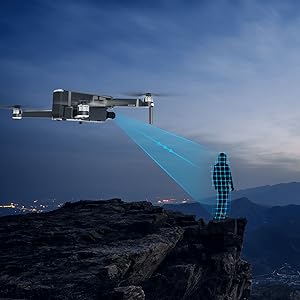 DEERC DE22 GPS Drone - with 4K HD Camera 2-axis Gimbal, EIS Anti-Shake, 5G FPV Live Video Brushless Motor, Auto Return Home, Selfie, Follow Me, Waypoints, Circle Fly 52Min Flight with Carrycase Professional Camera Drone 14 DEERC DE22 GPS Drone, auto return (RTH) function prevent your drone lose in any situation, automatically fly back even