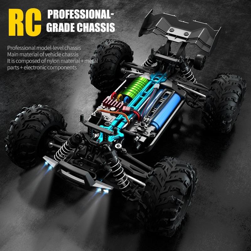 1/16 4WD 70KM/h High Speed 2.4G RC Car Brushless Motor Remote Control Racing Climbing Cars Drift Off Road Vehicle Toy for Adults 9 1/16 4WD 70KM/h High Speed 2.4G RC Car Brushless Motor Remote Control Racing Climbing Cars Drift Off Road Vehicle Toy for Adults - Image 9