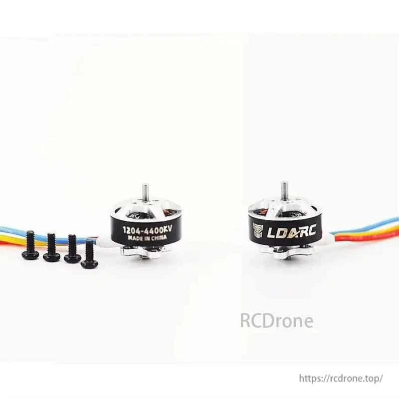 1/4PCS LDARC 1204 4400KV Brushless Motor for 2-Inch FPV Racing Drone – 3–4S LiPo, 1.5mm Shaft, 9x9mm Mount - Bild 4