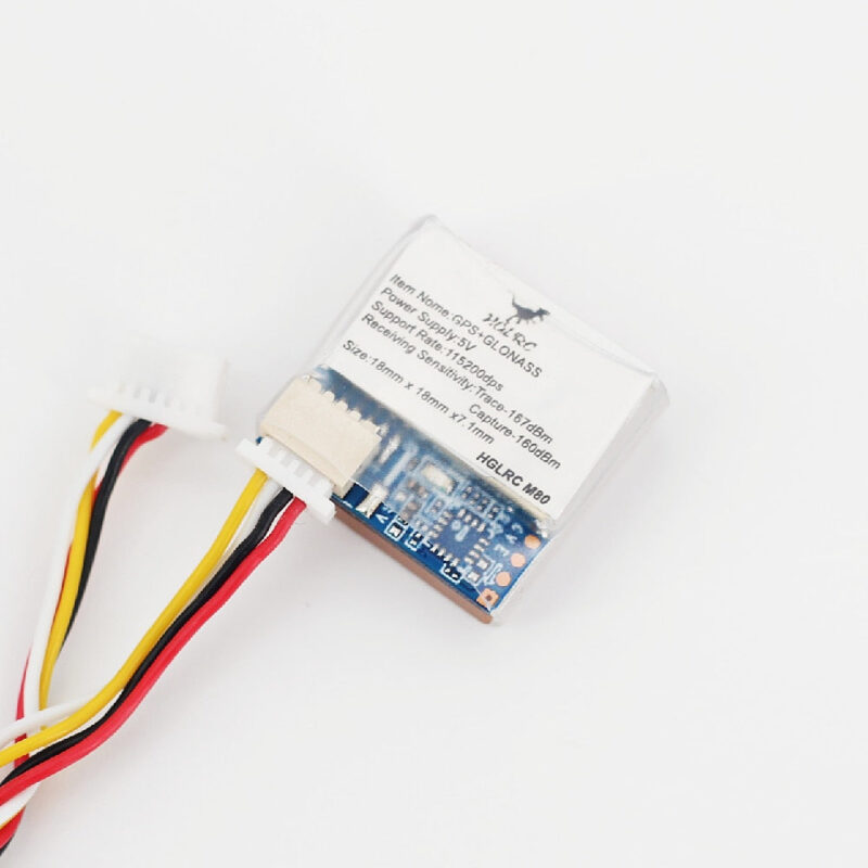 1/2PCS HGLRC M80 PRO /M80PRO GPS GLONASS GALILEO - QZSS SBAS BDS QMC5883 Compass 5V Power 25mm x 25mm x 8.3mm For FPV Drones - Bild 7