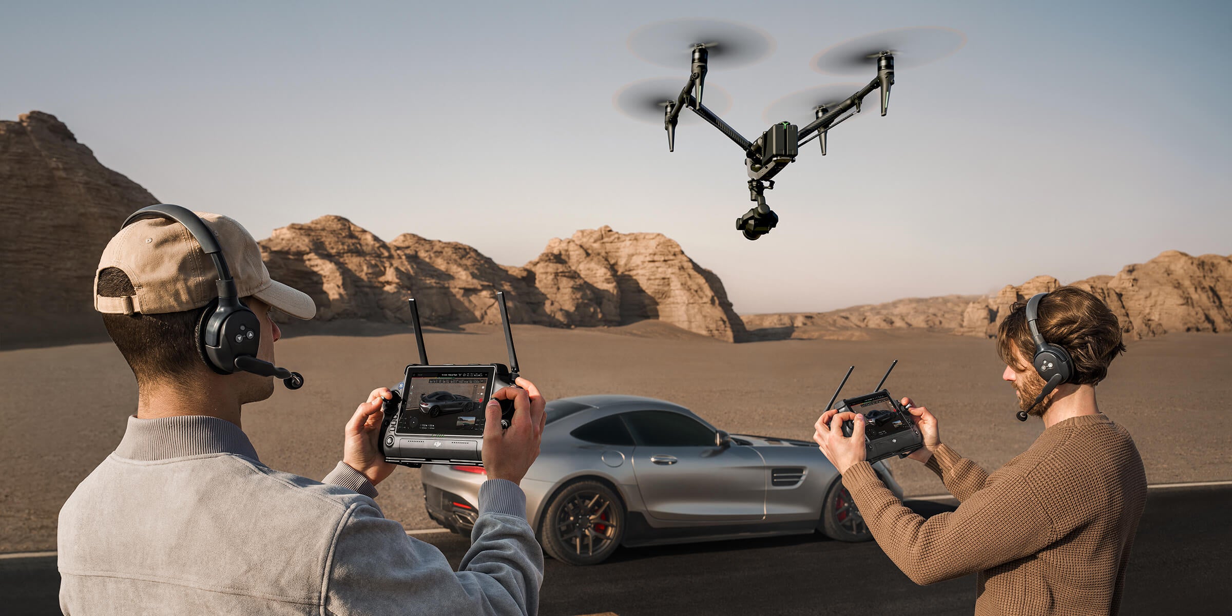 DJI Inspire 3, 1/1.8-inch-sensor FPV camera with 3m pixel size 