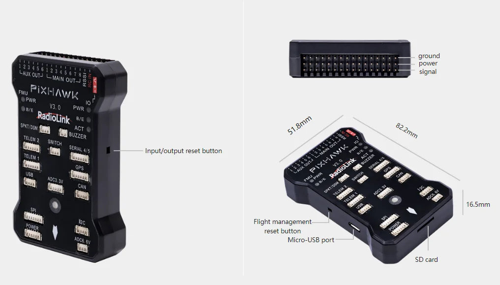 0 PwR BYE ACT 51 8 Inputloutput reset button