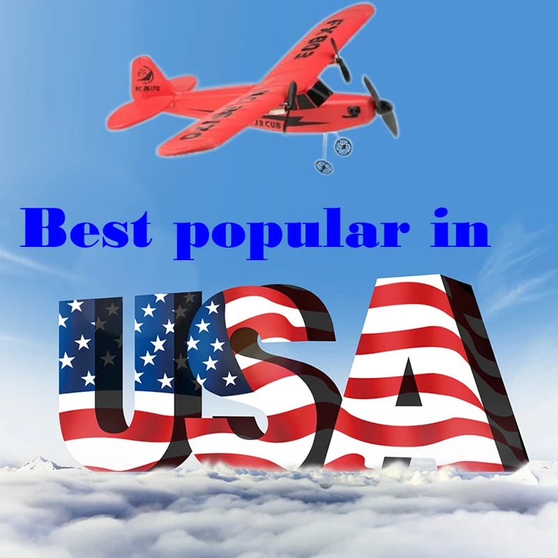 RC Electric Airplane, 2.4G RC Airplane Flight Time : 10-15 minutes of rc plane