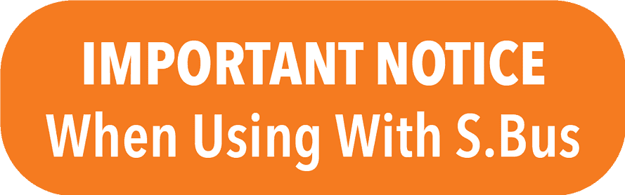IMPORTANT NOTICE When Using With S.Bu
