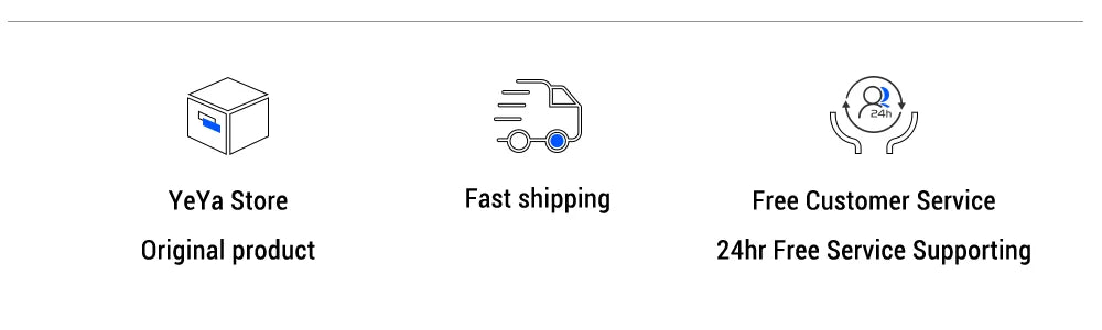 YeYa Store Fast shipping Free Customer Service Original product 24hr Free Service Support