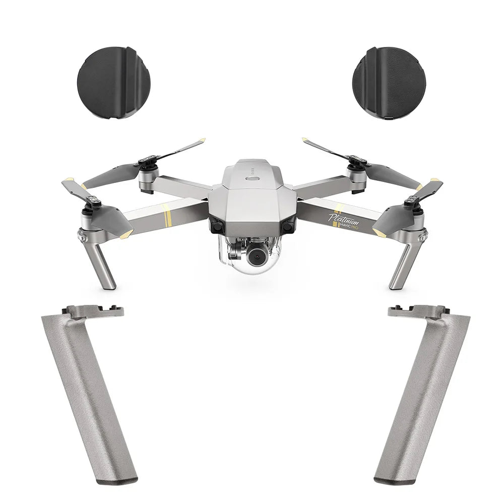 Links Rechts Ersatzfahrwerk für DJI Mavic Pro Platinum Drohne Hinterbein Vordere Hintere Füße Zubehör Reparatur der Motorbasismontage 27 the front legs come with tool and screws