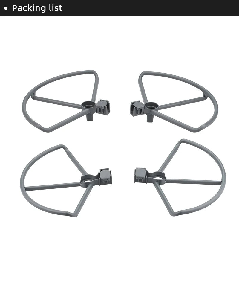 4pcs Propeller, isolating the blades to prevent them hurting people or being damaged by foreign objects