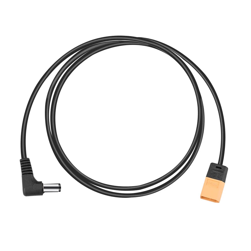 FPV Goggles Pwoer Cable XT60 to DC Plug - Supply Connect Battery Pwoer Cable for DJI FPV Goggles V2 Drone Accessories 1.2M/47 inch 13 FPV Goggles Pwoer Cable XT60 to DC Plug, this power cord is only used for batteries that support the XT60 plug . it