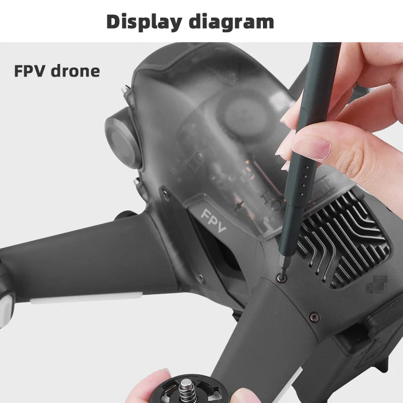 Screwdriver Repair Tool Kit for DJI FPV/AVATA/MINI 3 PRO/Air 2/2S Mavic 2/Pro/Mini 1 2 Drone Repair Craft Glasses Hex Tools Set 17 Diagramming diagram FPV drone