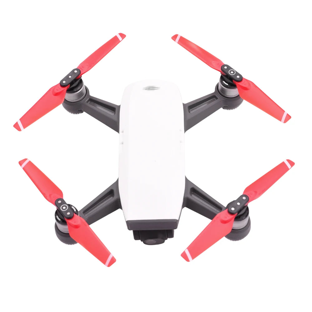 8 Stück 4730 Propeller für DJI Spark Drone – Schnellverschluss-Klappblätter 4730F Ersatz-Requisiten Ersatzteile Flügel-Zubehörschraube 26 8pcs 4730 Propeller, 4CW 4CCW compatible : Spark drone color 2 : blue red white color