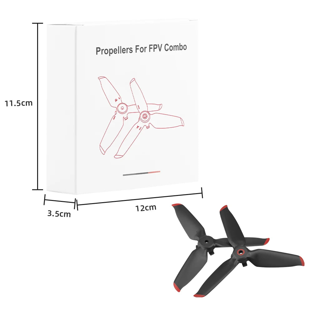 Schnellspanner 5328S Propeller für DJI FPV Combo – Requisiten, Paddelblatt, Ersatzflügel, Lüfter, Ersatzteil für DJI FPV-Drohnenzubehör 20 Quick Release 5328S Propellers for DJI FPV Combo, Propellers For FPV Combo 11.Scm 12cm 3.Sc