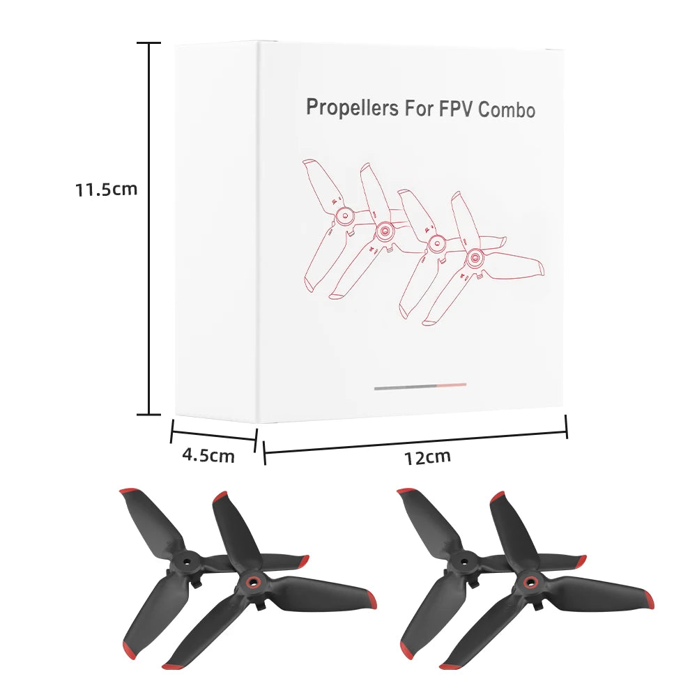 Schnellspanner 5328S Propeller für DJI FPV Combo – Requisiten, Paddelblatt, Ersatzflügel, Lüfter, Ersatzteil für DJI FPV-Drohnenzubehör 21 Quick Release 5328S Propellers for DJI FPV Combo, Propellers For FPV Combo 11cm 4.Scm 12cm