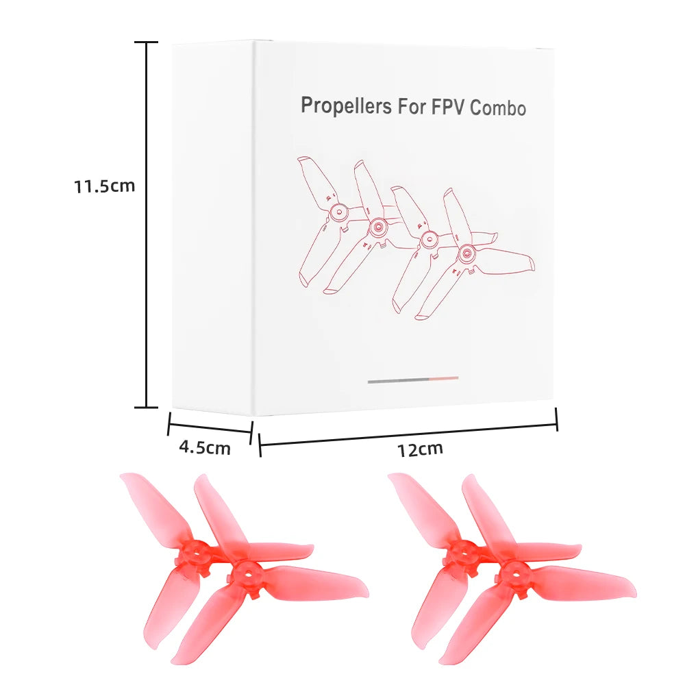 Schnellspanner 5328S Propeller für DJI FPV Combo – Requisiten, Paddelblatt, Ersatzflügel, Lüfter, Ersatzteil für DJI FPV-Drohnenzubehör 28 Quick Release 5328S Propellers for DJI FPV Combo, Propellers For FPV Combo 11cm 4.Scm 12cm