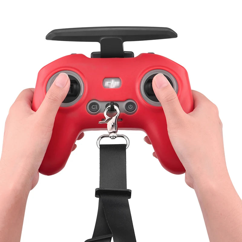 Silicone Cover for DJI FPV Combo/Avata, High-quality safety lanyard, comfortable to wear, firm and durable, and safer to