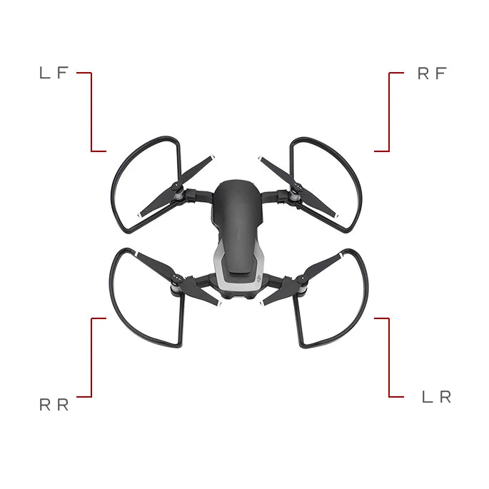 4pcs Propeller, Ensure a safe and long flight without changing propellers