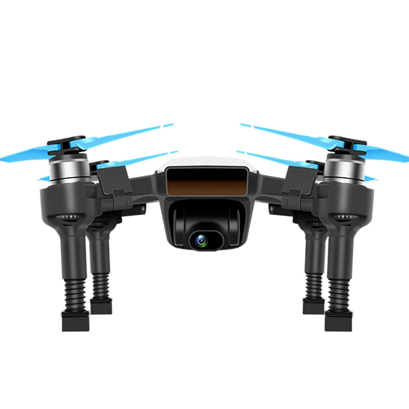 4PCS Landing Gear for DJI Spark Drone Shockproof Stand Soft Spring Legs Quick Release Feet Protector Height Extender Accessory 9 Please allow 1-3cm measuring deviation due to manual measurement