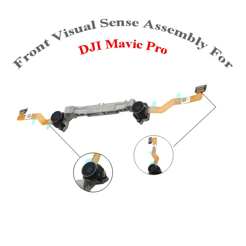Genuine Gimbal Mainboard Arm Motor Signal/Flat Cable Camera Lens/Frame Damper Board for DJI Mavic Pro Drone Repair Parts 34 Sense Mavic Assembly Visual Front DJI Pro 7 F2