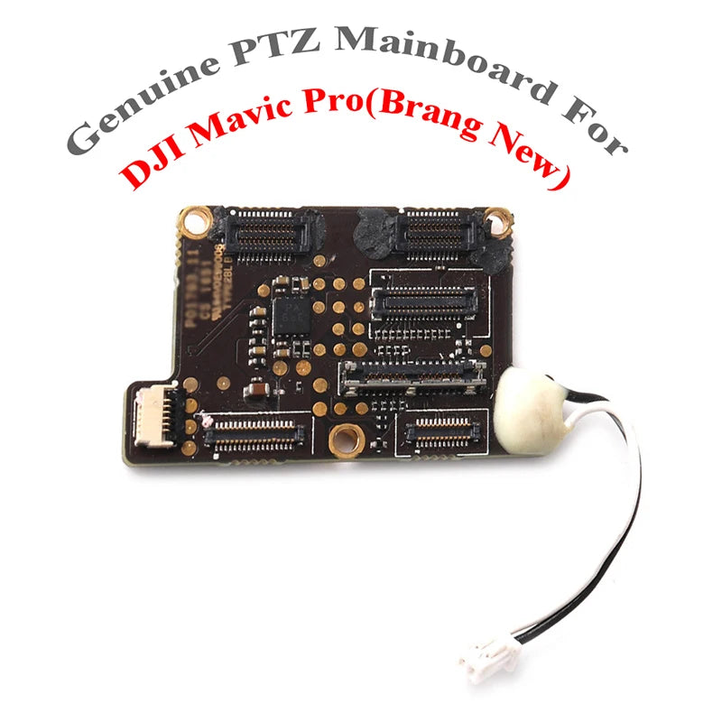 Genuine Gimbal Mainboard Arm Motor Signal/Flat Cable Camera Lens/Frame Damper Board for DJI Mavic Pro Drone Repair Parts 39 Mainboard PTZ Genuine Pro(Brang Mavic For New) DJI .
